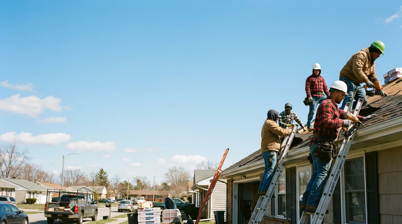 Roofing in Jerico Springs, MO near me